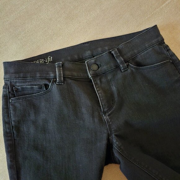 Ann Taylor Black Denim Jeans - Picture 3 of 5